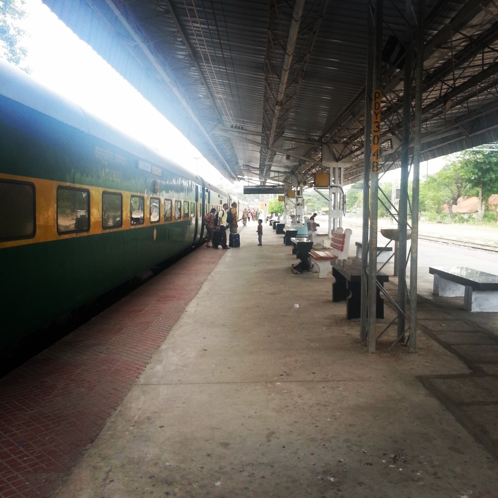Pondicherry Railway Station | Photograph by Anupama Subramaniyam