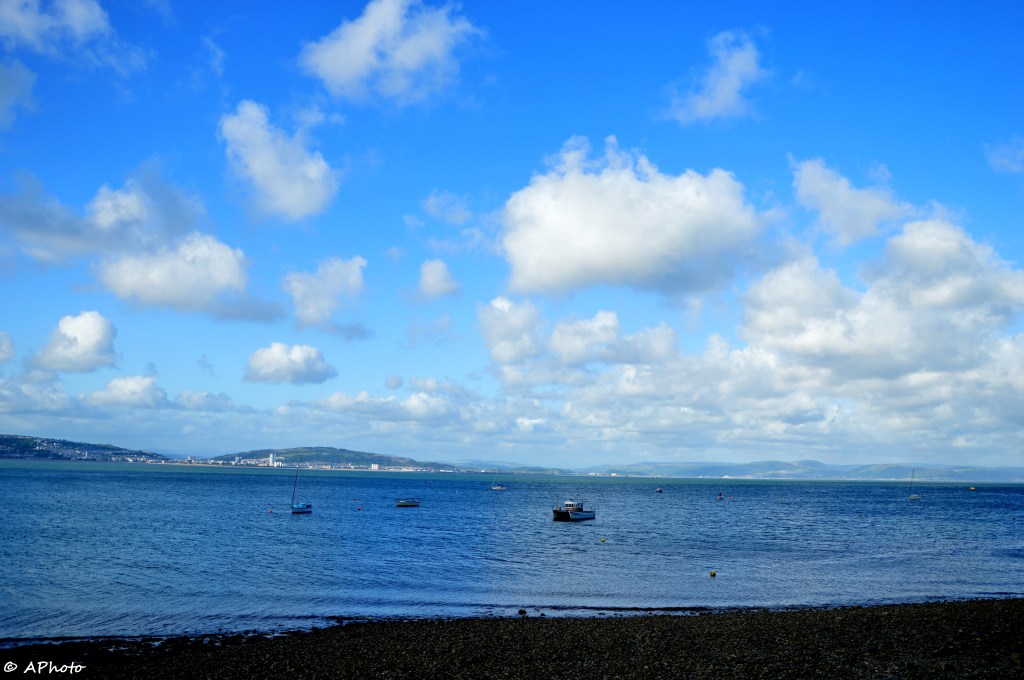 Blue skies, blue waters